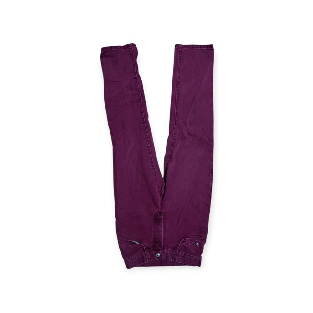 LEE JEANS Girls' Size 12 Reg Skinny Jeans Pants Maroon Good Condition